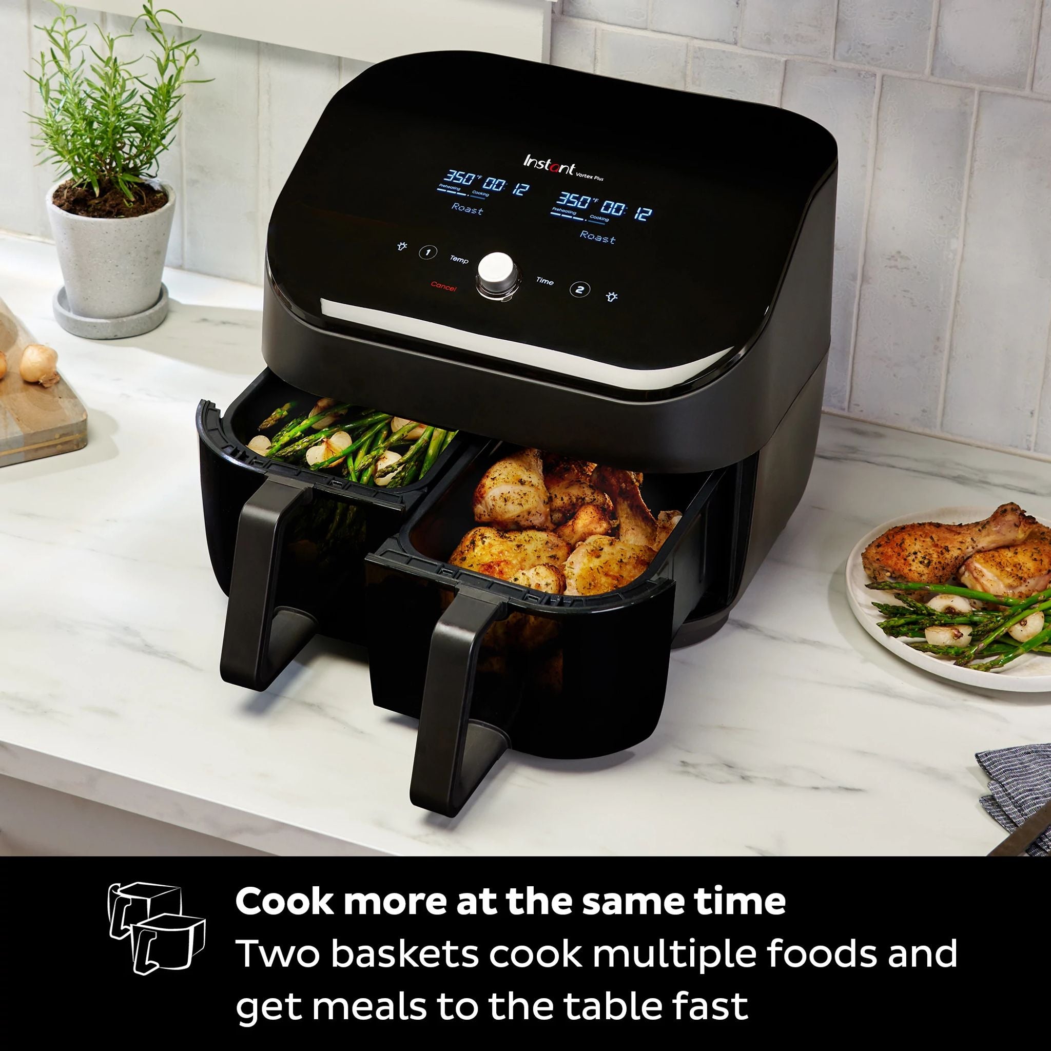 Instant Vortex Plus Dual Drawer ClearCook review — Instant